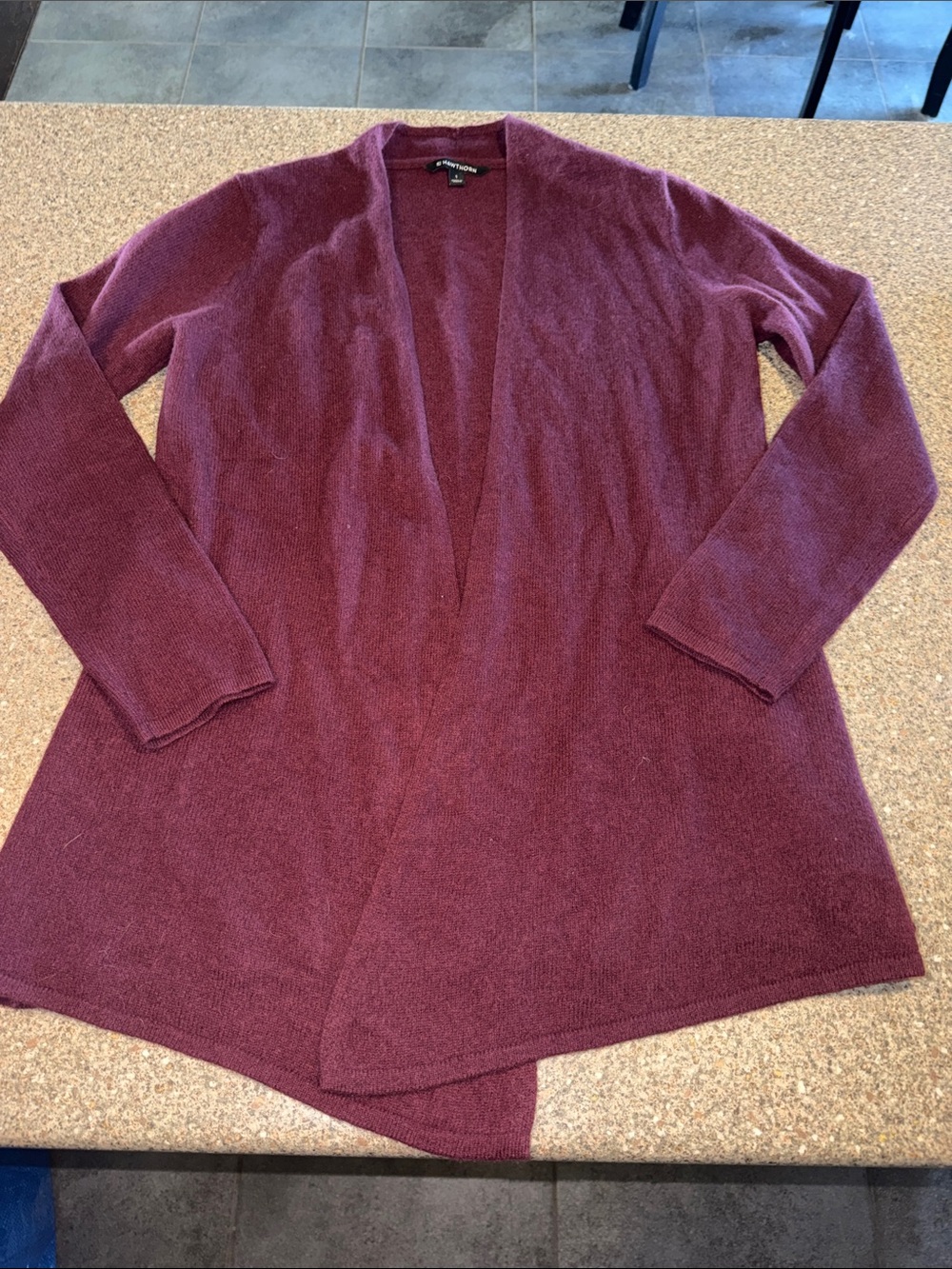 41 Hawthorn Open-Front Cashmere Cardigan